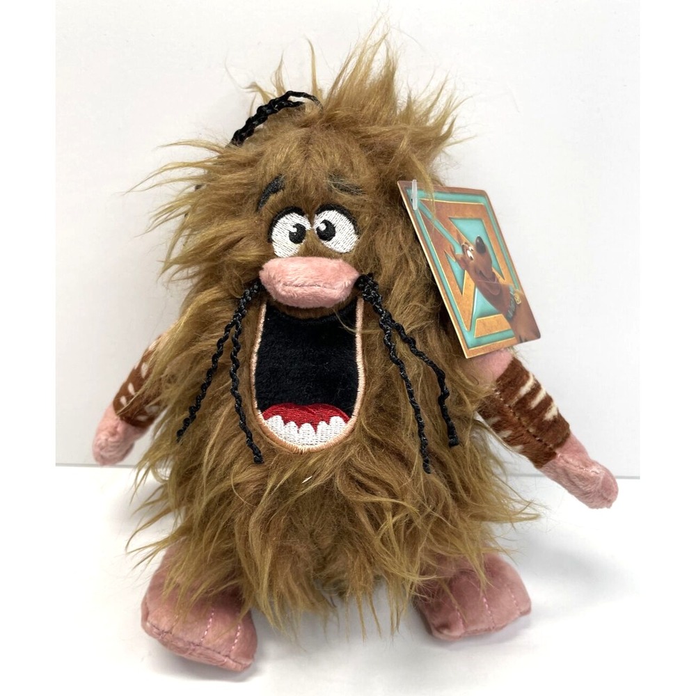 Scooby Doo Warner Brothers Hanna Barbera‎ Scoob! Captain Caveman 8" Plush NWT!